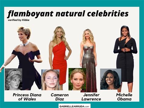 Slightly straight. . Flamboyant natural celebrities